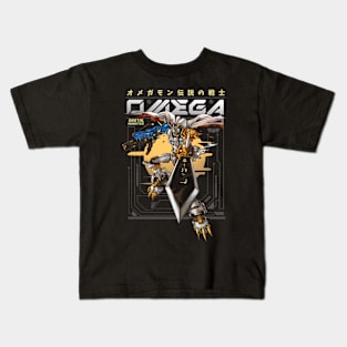 Omegamon Digimon Kids T-Shirt
